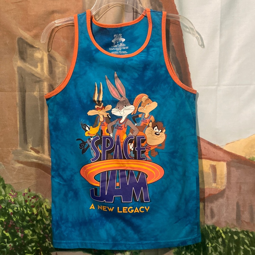 Space Jam A New Legacy tie dye tank top